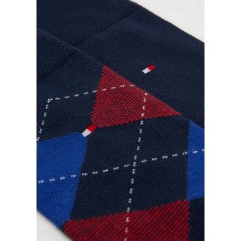 Tommy Hilfiger ανδρική βαμβακερή κάλτσα με σχέδιο 2pack 100001495-085