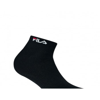 Fila unisex κοντές κάλτσες bamboo 3 τεμαχίων (3pack) F5500-BLACK