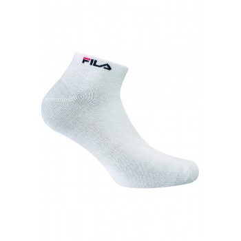 Fila unisex κοντές κάλτσες bamboo 3 τεμαχίων (3pack) F5500-WHITE